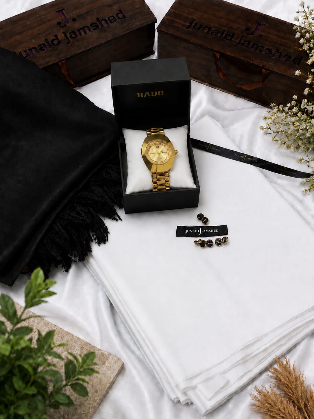 SPECIAL J. DEAL BOX (J. WOOHL SHAWL+J. SUIT+RADO WATCH) (Copy)
