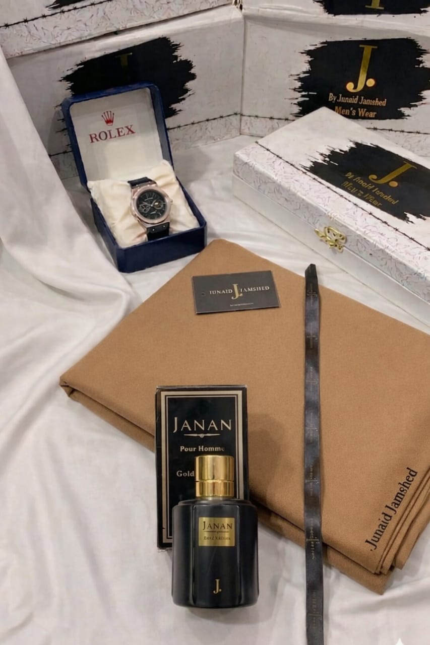 J. DEAL BOX (J.SUIT+PERFUME+PREMIUM RADO WATCH)
